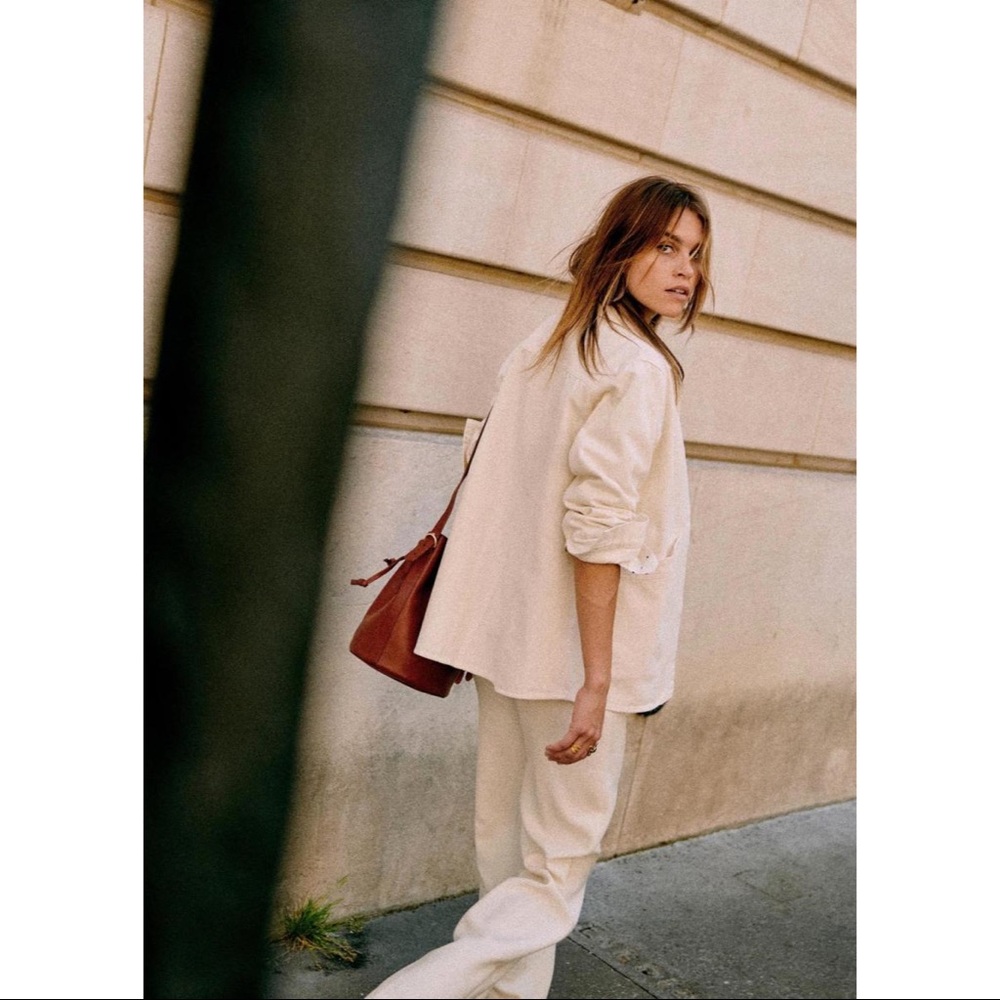 Sezane Cream Utility Jacket - Picture 5 of 16